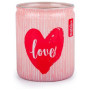 Свеча в стеклянном стаканчике Bolsius Love (103922386383) 3шт красный
