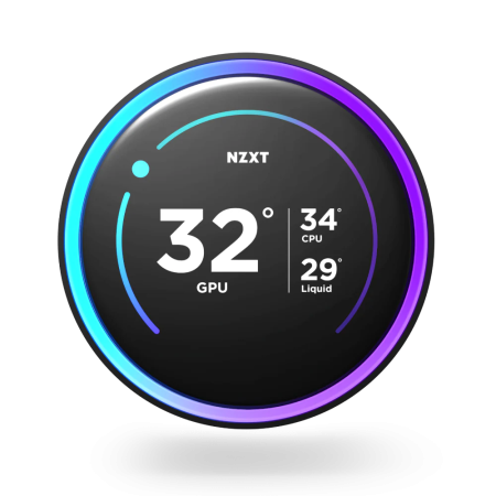 Система водяного охлаждения NZXT Kraken Elite 240 RGB V2 (RL-KR24E-B2) Чёрный