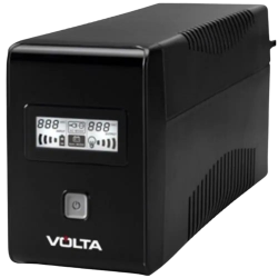 ИБП VOLTA Active 850 LСD черный (С АККУМУЛЯТОРОМ)