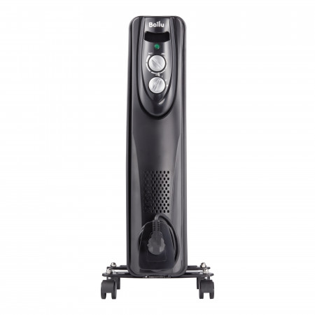 Масляный радиатор Ballu Classic black BOH/CL‑11BRN 2200 черный
