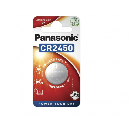 Батарейка Panasonic CR2450 красный