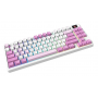 Клавиатура беспроводная + проводная MSI FORGE GK600 TKL WIRELESS VIOLET белый