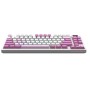 Клавиатура беспроводная + проводная MSI FORGE GK600 TKL WIRELESS VIOLET белый