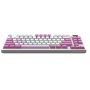 Клавиатура беспроводная + проводная MSI FORGE GK600 TKL WIRELESS VIOLET белый