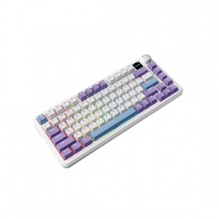 Клавиатура проводная AJAZZ AK820 MAX Magnetic Switch белый