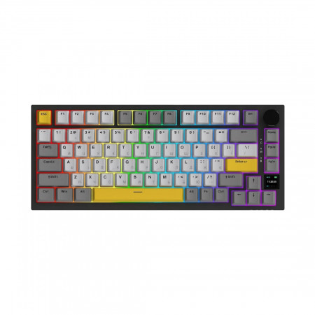 Клавиатура беспроводная + проводная AJAZZ AK820 Pro Gift Switch черный