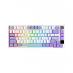 Клавиатура беспроводная + проводная AJAZZ AK820 Pro Gift Switch белый