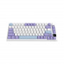 Клавиатура беспроводная + проводная AJAZZ AK820 Pro Gift Switch белый