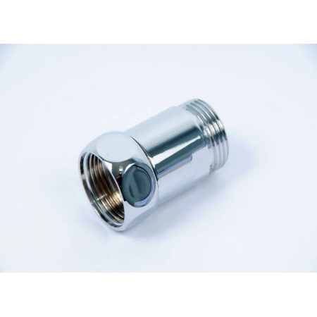 Соединение прямое ОЛИМП 3/4"-1/2" (SPGSH3/4-1/2) серый