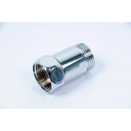 Соединение прямое ОЛИМП 3/4"-3/4" (SPGSH3/4-3/4) серый