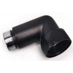 Соединение угловое ОЛИМП 1 "-3/4" (SUGG1-3/4-black-m) черный