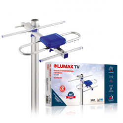 Телевизионная антенна Lumax DA2202A серебристый