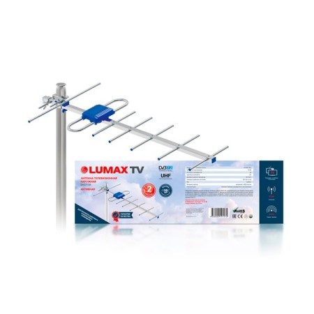 Телевизионная антенна Lumax DA2213А серебристый
