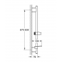 Душевая штанга GROHE 26603AL0 темный графит