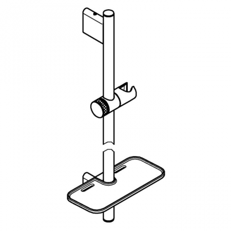 Душевая штанга GROHE 26603GL0 золото