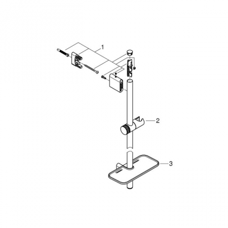 Душевая штанга GROHE 26603GL0 золото