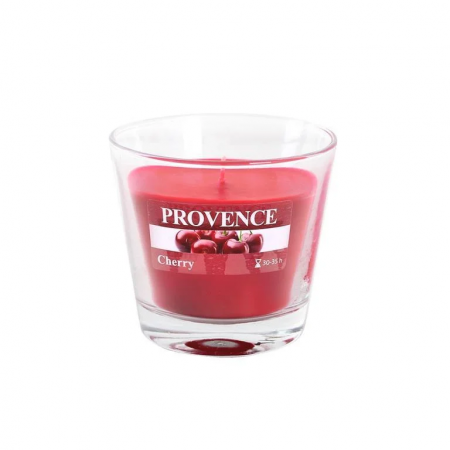 Свеча в стаканчике Provence 565062 1 шт красный