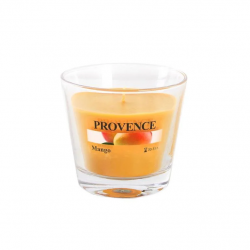 Свеча в стаканчике Provence 565060 1 шт оранжевый