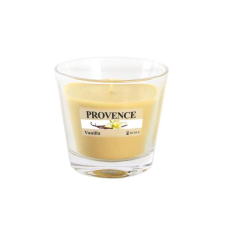 Свеча в стаканчике Provence 565059 1 шт бежевый