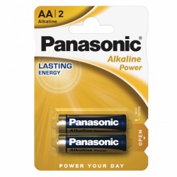 Батарейки Panasonic LR6APB/2BP АА [LR06] 2 шт сине-золотой