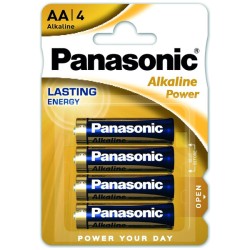 Батарейки Panasonic LR6APB/4BP/LR6REB/4BR AA [LR06] 4шт сине-золотой