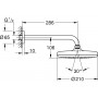 Верхний душ GROHE Tempesta 210 (26412000) хром