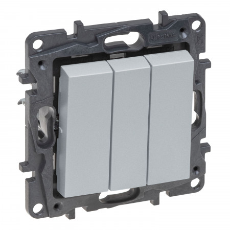 Клавиша для выключателя Legrand Niloe Step 863303 Антрацит