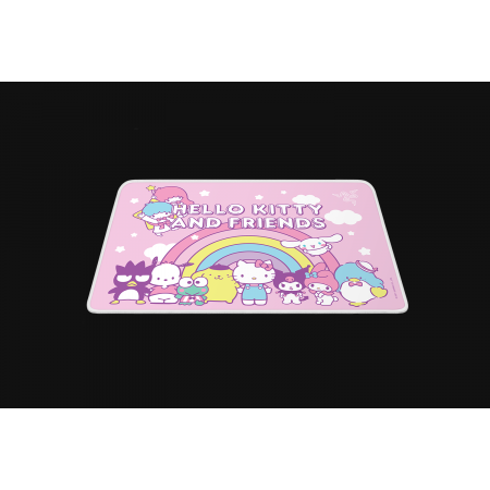 Мышь проводная Razer Goliathus Mouse + DeathAdder Essential, Hello Kitty Edition белый, розовый