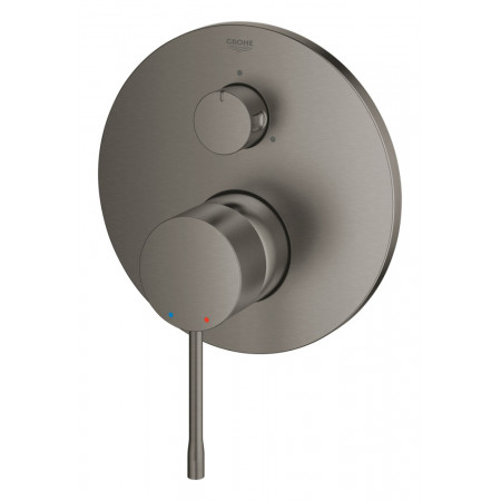 Внешняя часть смесителя для ванны GROHE Essence переключателем на 3 положения (29192AL1) темный графит матовый