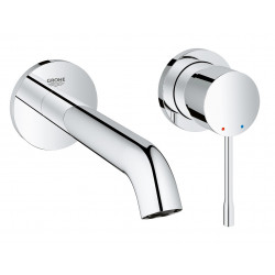 Внешняя часть смесителя для раковины GROHE Essence+ на 2 отверстия (19408001) хром