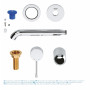 Внешняя часть смесителя для раковины GROHE Essence+ на 2 отверстия (19408001) хром