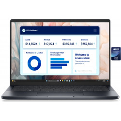 14" Ноутбук Dell Pro 14 Premium PA14250 (210-BPFF) темно-серый
