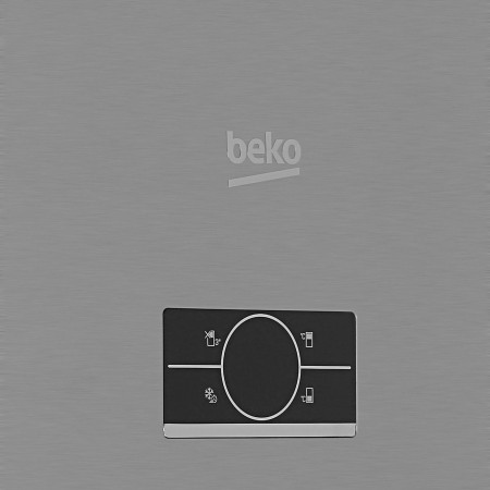 Холодильник BEKO B3RCNK402HX серый