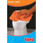 Тряпка для чистки туалета TORO 420015 оранжевый
