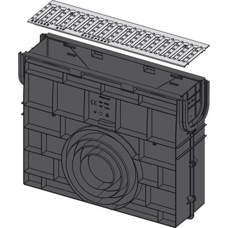 модульная система AVZ Alca Plast AVZ101R-R101S черный