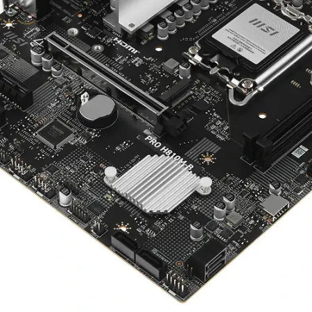 Материнская плата MSI PRO H810M-B черный
