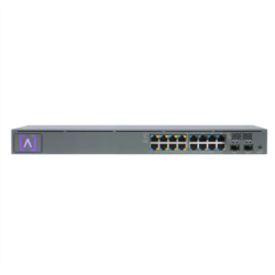 Коммутатор Alta Labs S16-POE серый