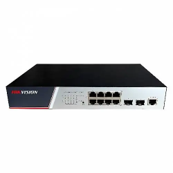 Коммутатор Hikvision DS-3E2510P(B) черный