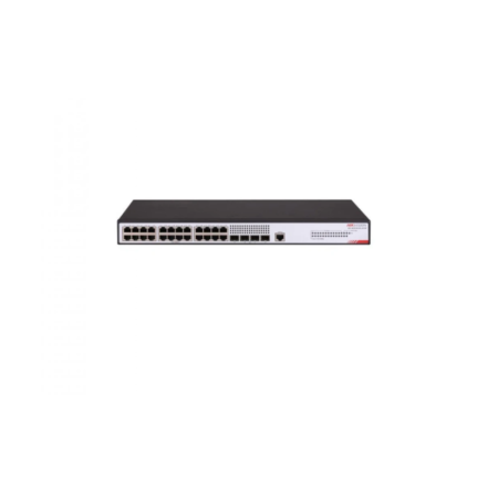 Коммутатор Hikvision DS-3E2528-HI-24T4F черный