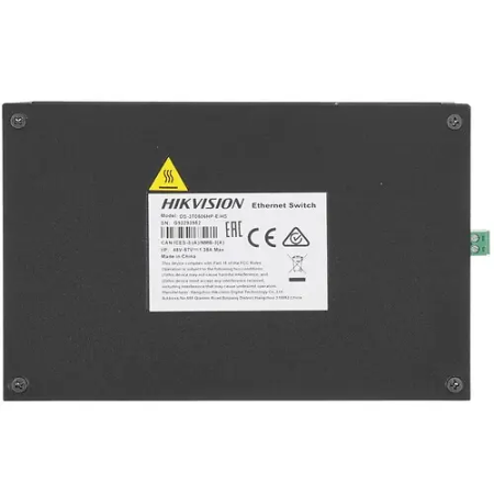 Коммутатор Hikvision DS-3T0506HP-E/HS черный
