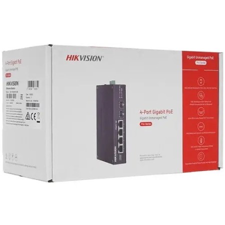 Коммутатор Hikvision DS-3T0506HP-E/HS черный