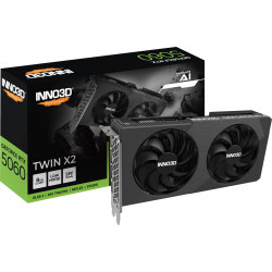 Видеокарта Inno3D GeForce RTX 5060 TWIN X2 OC (N50602-08D7-195071N) 8 Гб темно-серый