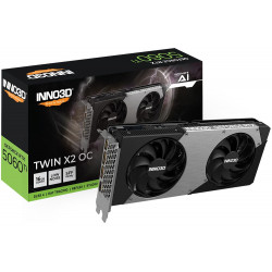 Видеокарта Inno3D GeForce RTX 5060 Ti TWIN X2 OC (N506T2-16D7X-191073N) 16 Гб темно-серый