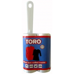 Ролик для чистки одежды TORO 400119 + 1 запасной ролик белый