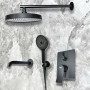 Встраиваемая душевая система Haiba HB80553-7 черный