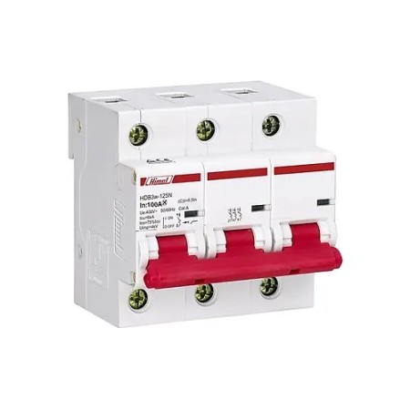 Автоматический выключатель Himel HDB3w-125 (HDB3W125H3C80) 80А белый