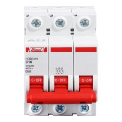 Автоматический выключатель Himel HDB3w 3P C25 (HDB3WL3C25)