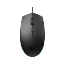 Мышь проводная Rapoo V11S черный