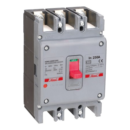 Автоматический выключатель Himel HDM3 250T/3P (HDM3250T20033XX) 200А белый