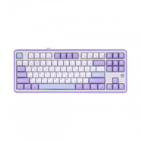 Клавиатура беспроводная + проводная Ajazz AK870 (AK870/Gift/PWB) белый